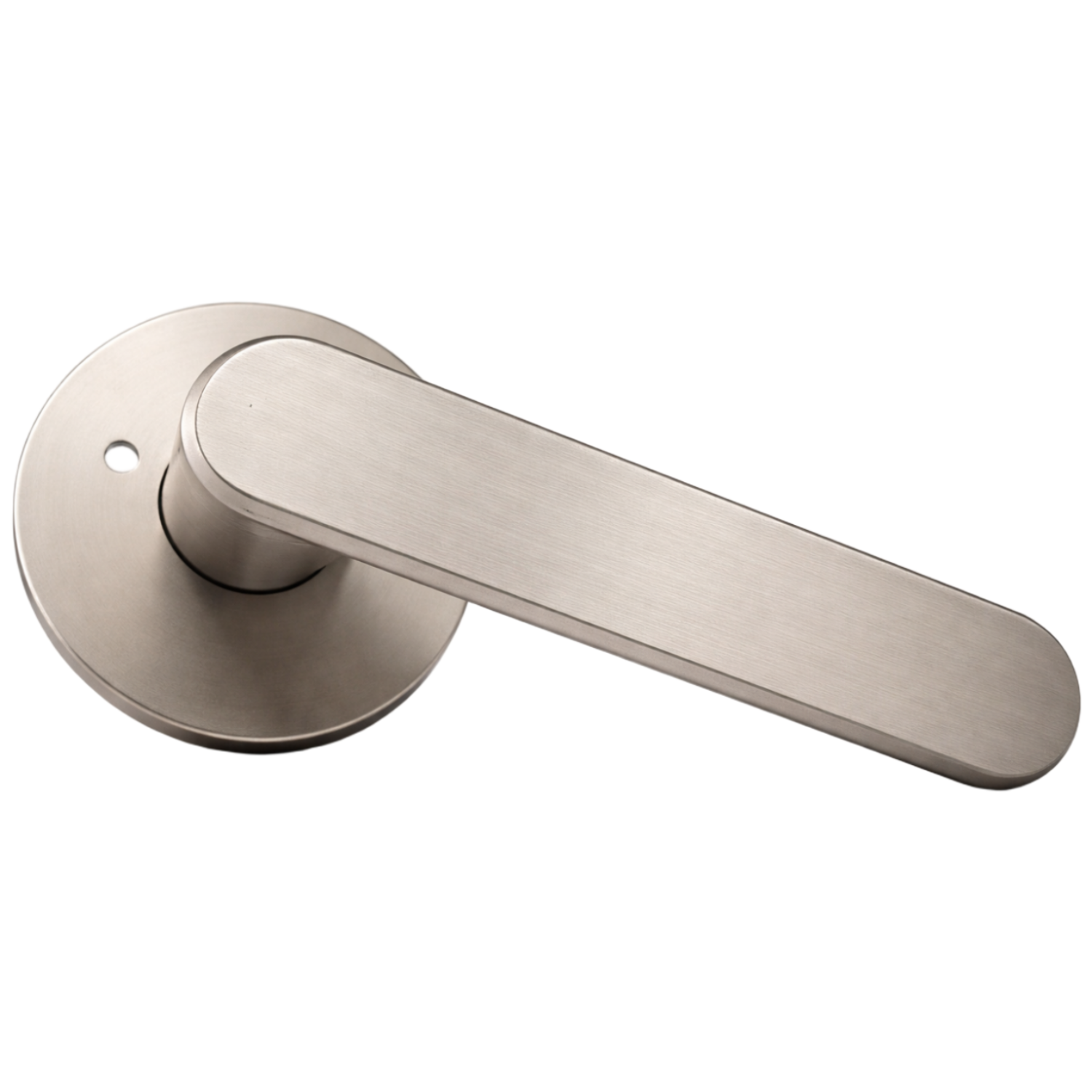 국산 항균 도체 201 녹 변색없는 니켈무광 버튼잠금 방문손잡이 레버 도어락 시공편리, 1개, 무광그레이 13,600원