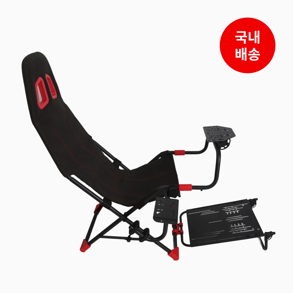 [국내배송] 접이식 레이싱 짭챌 거치대 플레이시트 챌린지 호환 MOZA 파나텍 레이싱 휠 129,000원