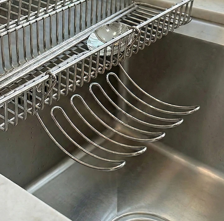 람스홈 스테인레스 싱크대 수세미 거치대 후크형 3,960원