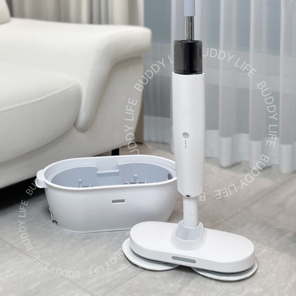 무선 물걸레청소기 물분사 듀얼 스윙 스핀 전동 자동 밀대 청소기 106,010원