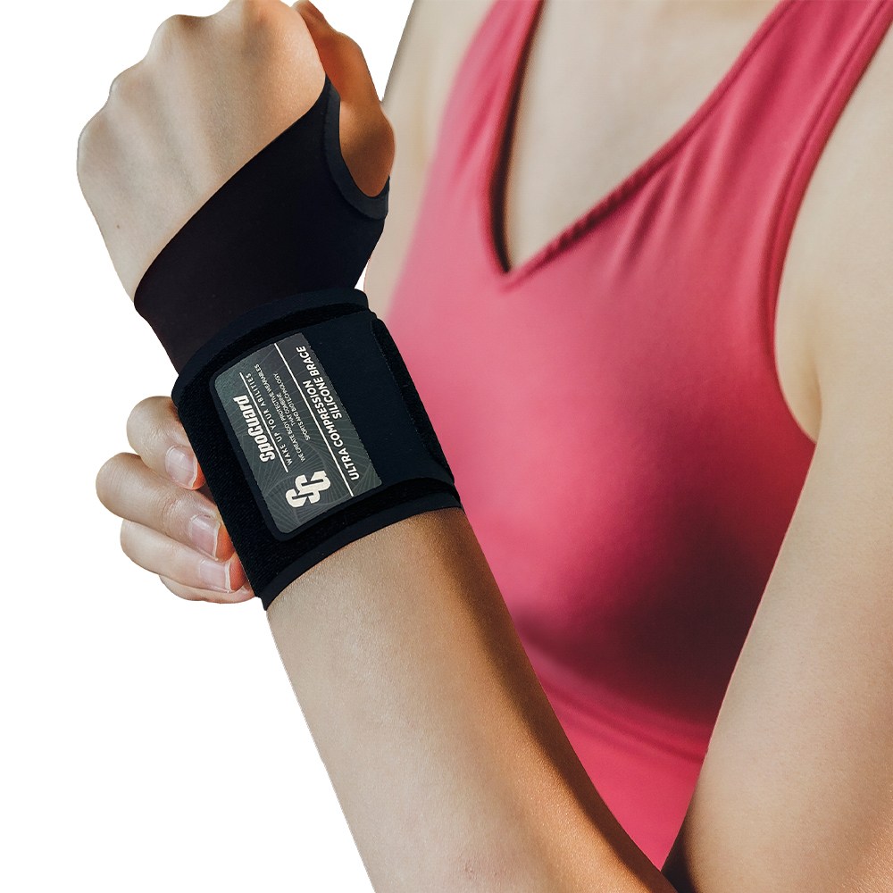 스포가드 손목 보호대 아대 헬스 스트랩 테이핑 밴드 얇은 실리콘 소재 짱짱 손목보호대 슬림핏, 1개 28,900원