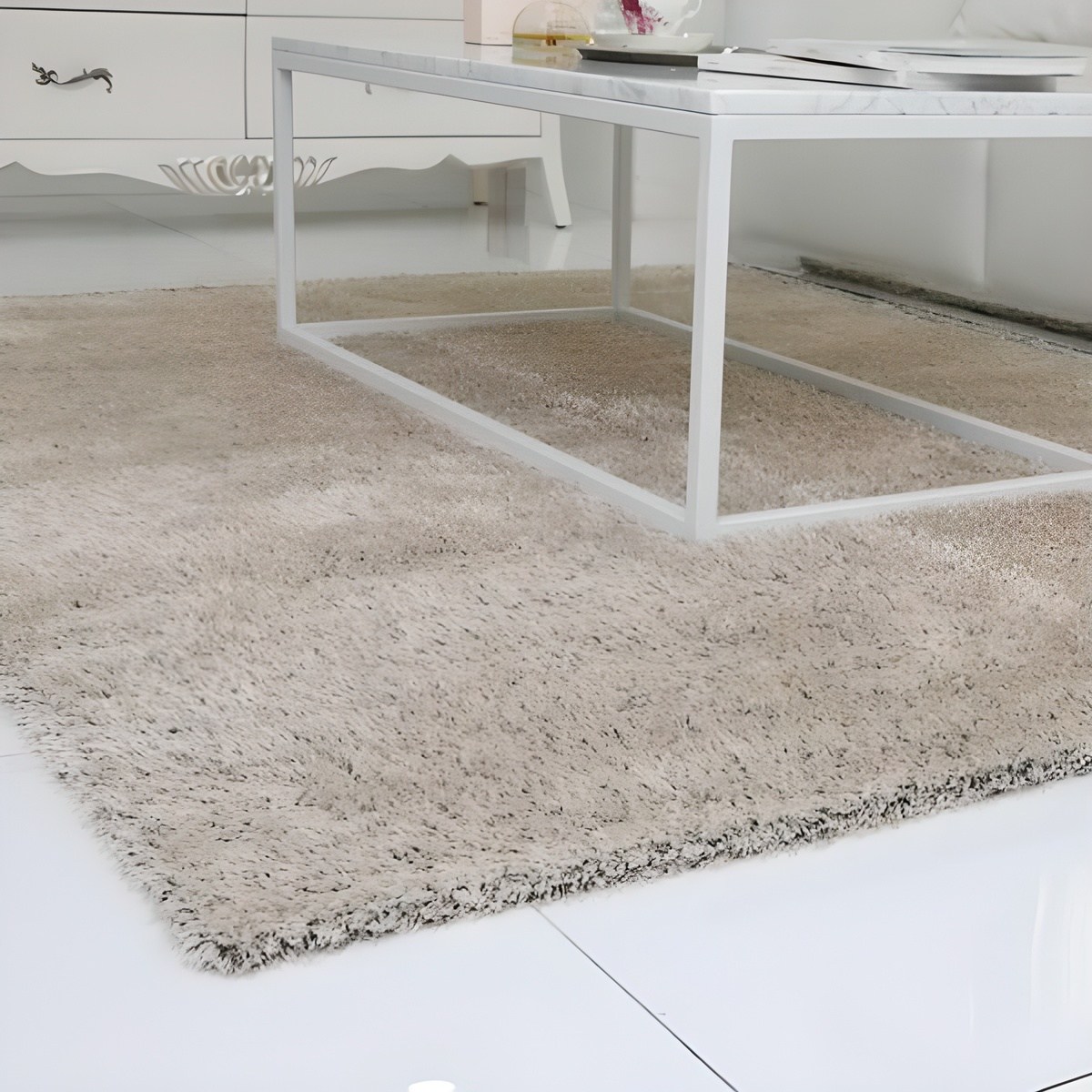 데코인 파인코지 샤기 카페트 사계절용 모던러그 42,500원