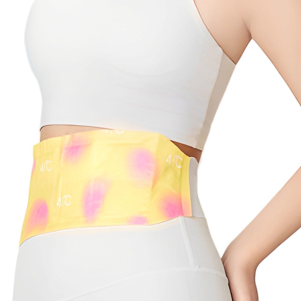 힐링스팀 온열복대 허리찜질팩 생리통 핫팩 복부 온열팩, 1세트 14,900원