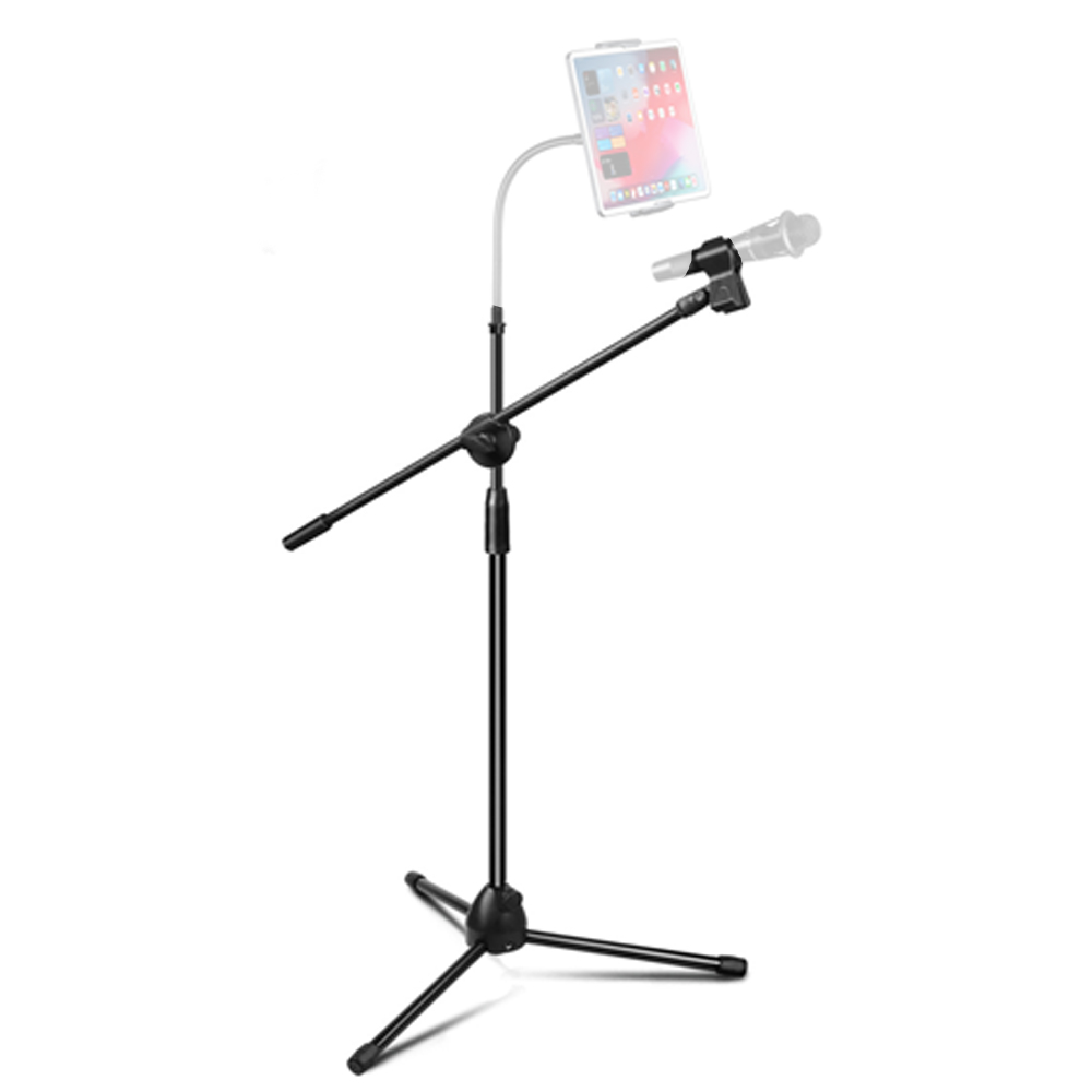 T형 붐암 마이크 멀티 스탠드 1/4 3/8 5/8 범용 마이크거치대 포함, 1개, AC-M27S-M38 19,500원