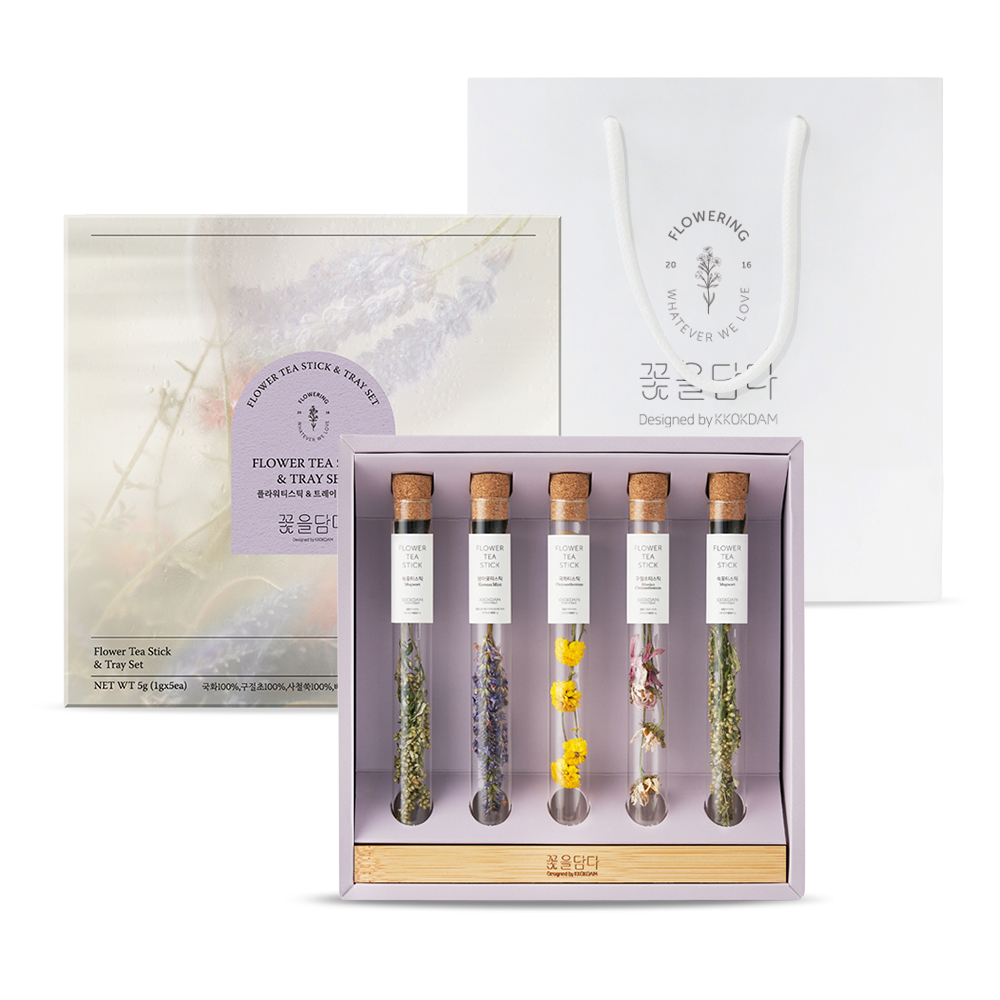 꽃을담다 꽃 차 선물세트 36,900원