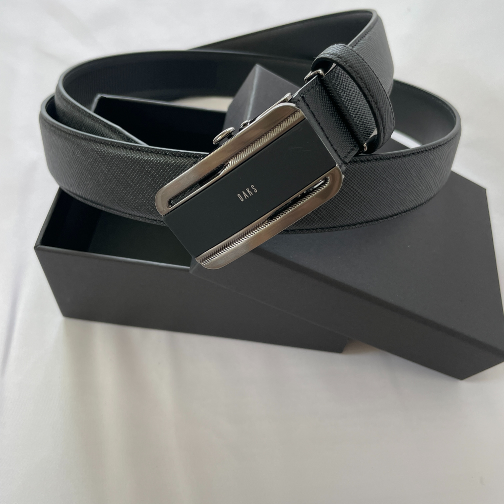 닥스 정품 남성용 소가죽 자동 벨트 138,000원