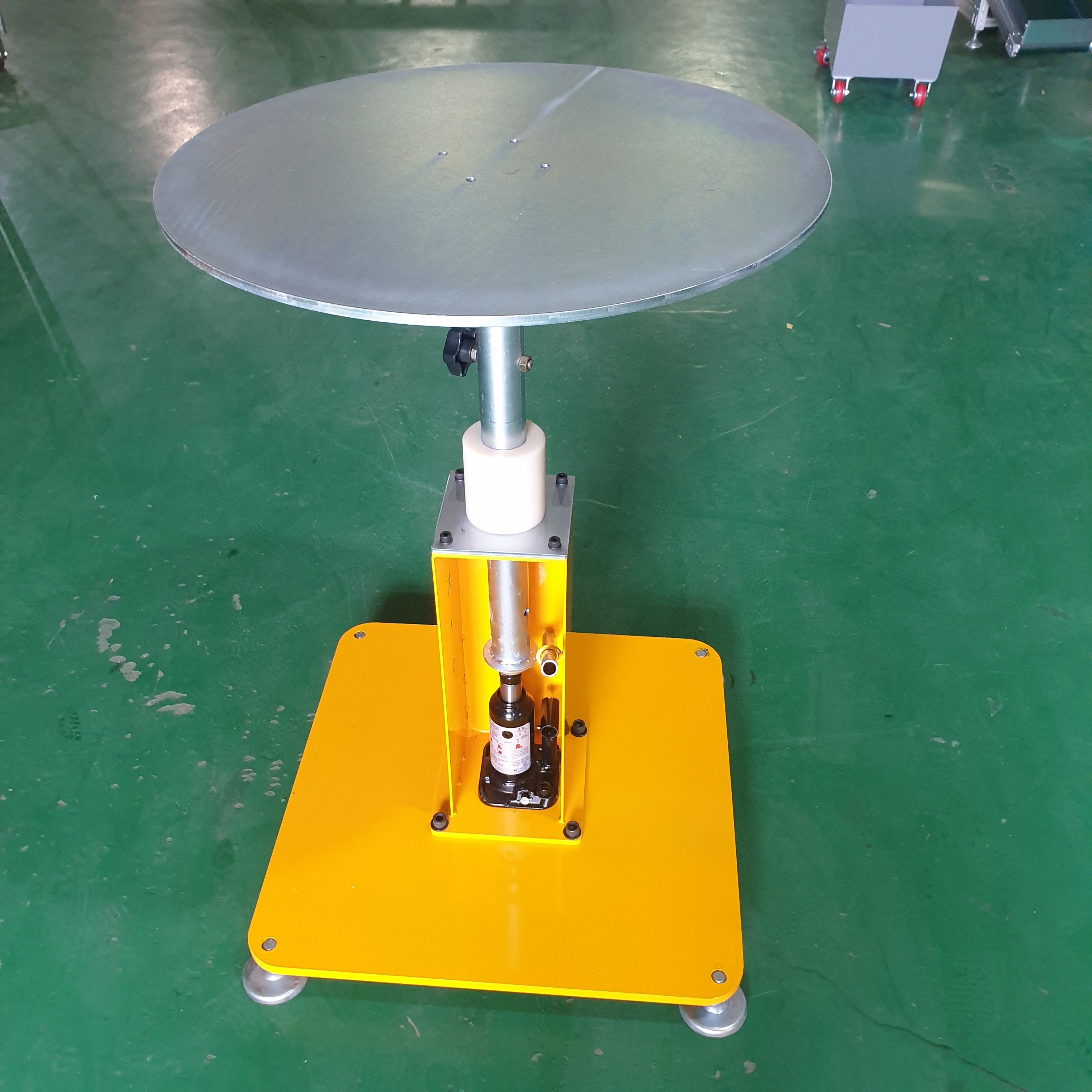 회전테이블 작업대(200kg) 높낮이조절용 작업턴테이블(하부사각) 1,100,000원