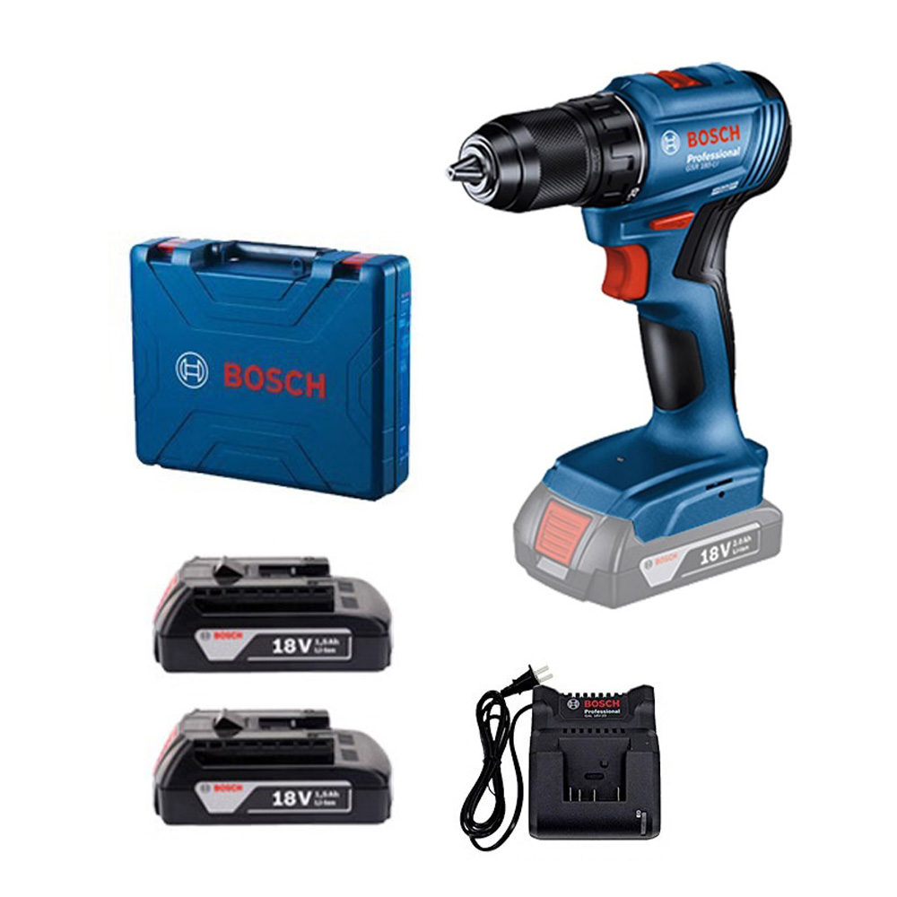 보쉬 GSR185-Li 미니 무선 충전 전동 드릴 드라이버 2.0Ah 배2 세트, 1개 184,800원