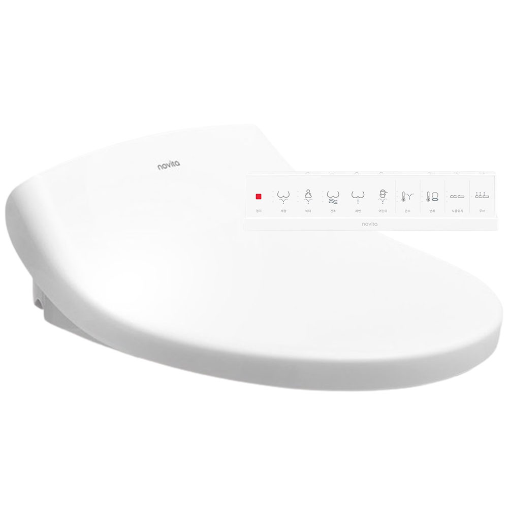 노비타 완전방수 IPX7 리모컨 비데  BD-N443 방수와 탈취 자동세정 절전형 리뷰 많은 인기 가정용 비데추천 간편 설치, 설치선택 248,900원
