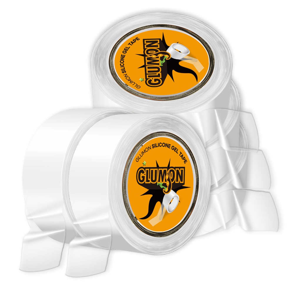 글루몬 자국없는 초강력 실리콘 클리어 겔 나노 양면 테이프 40mm x 1m 18,900원