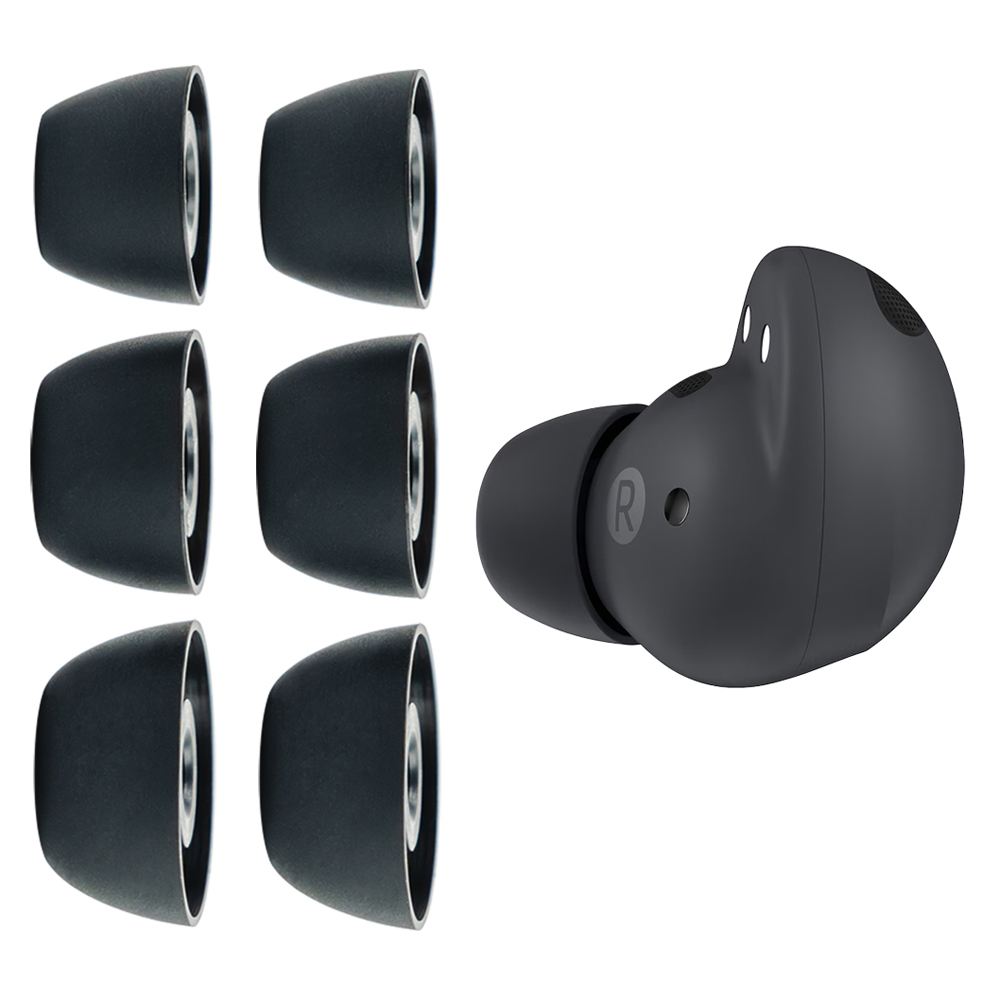 구스페리 갤럭시 버즈2 프로 호환 실리콘 이어팁 S 2p + M 2p + L 2p 세트, 블랙, 단일상품, 1세트 4,760원