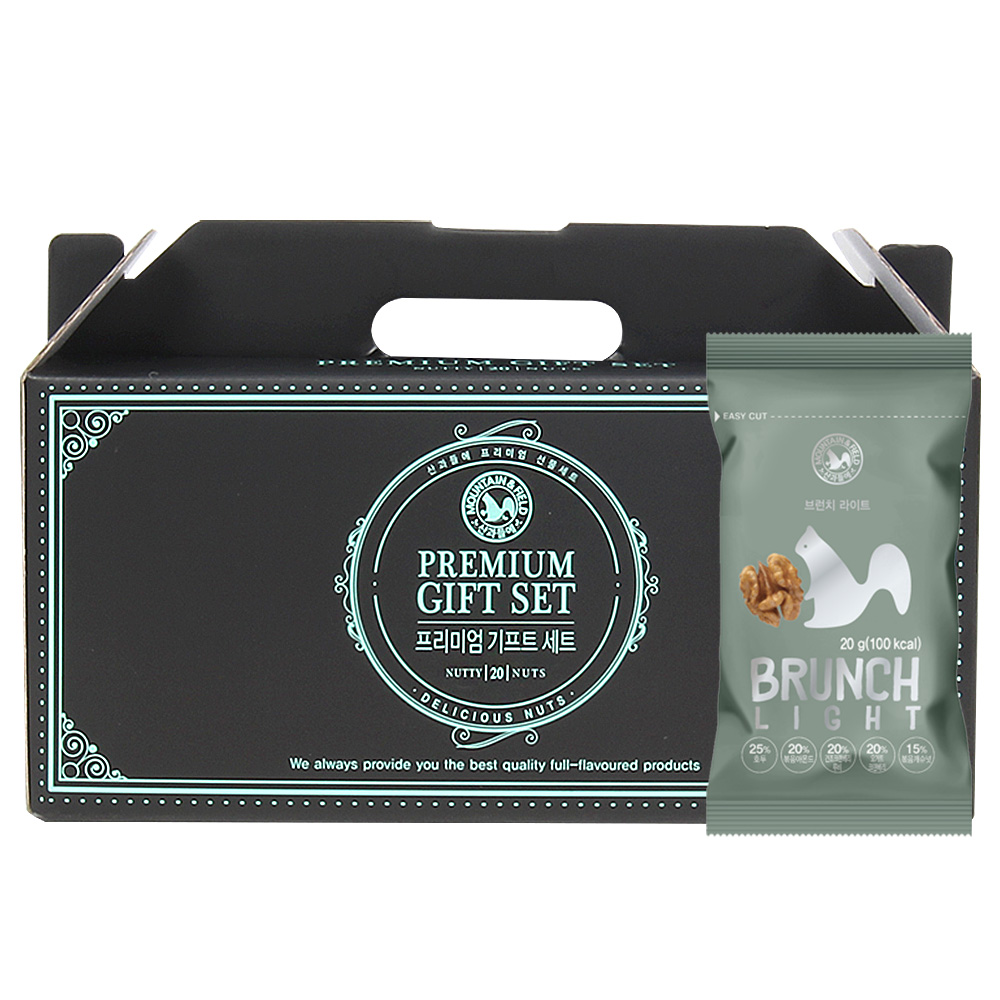 산과들에 브런치라이트 20입 하루견과류 선물세트 15,750원