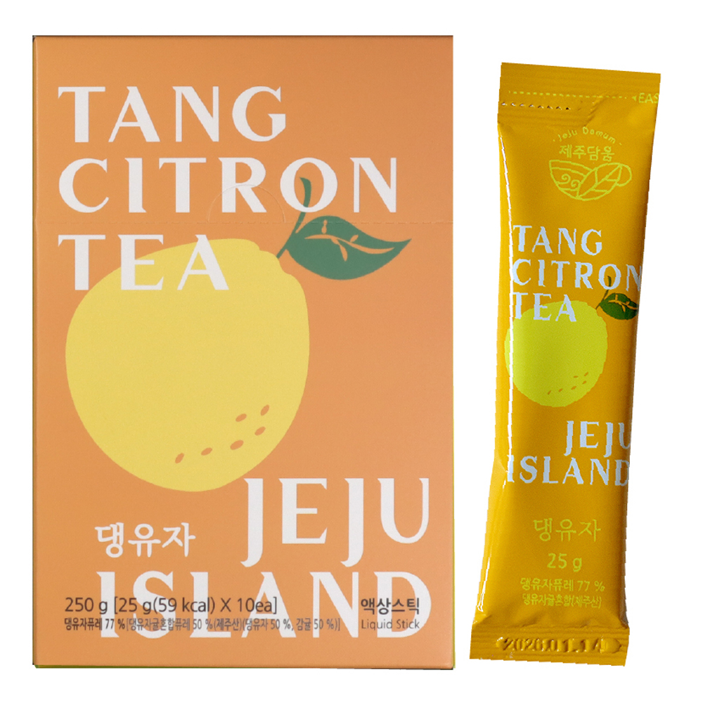 제주담움 댕유자 스틱, 25g, 10개입, 1개 6,940원
