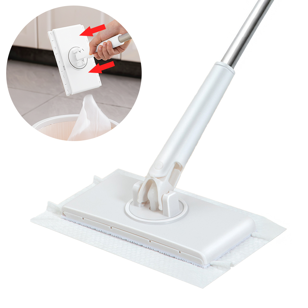 럭키썸 미니 원터치 바닥청소 밀대 걸레 4,400원