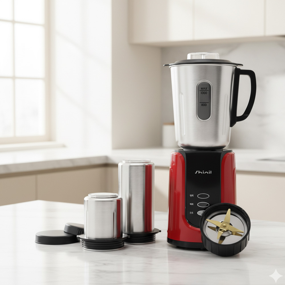 신일 가정용 미니믹서기 소형 스텐 블렌더 분쇄기 1.5L 105,000원