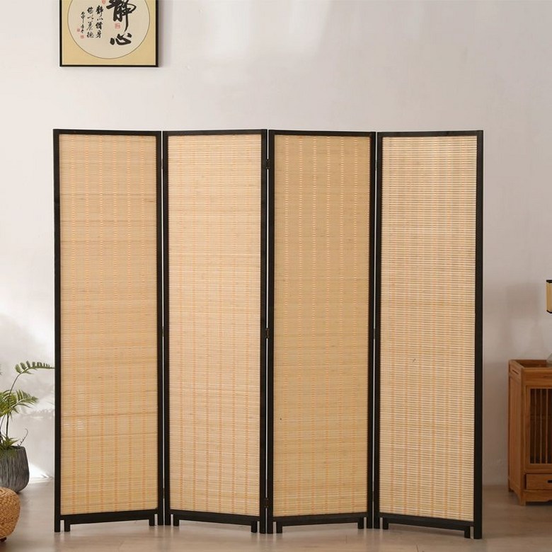 대나무 파티션 180cm 공간분리 이동식 칸막이 거실 현관 인테리어 병풍 62,400원