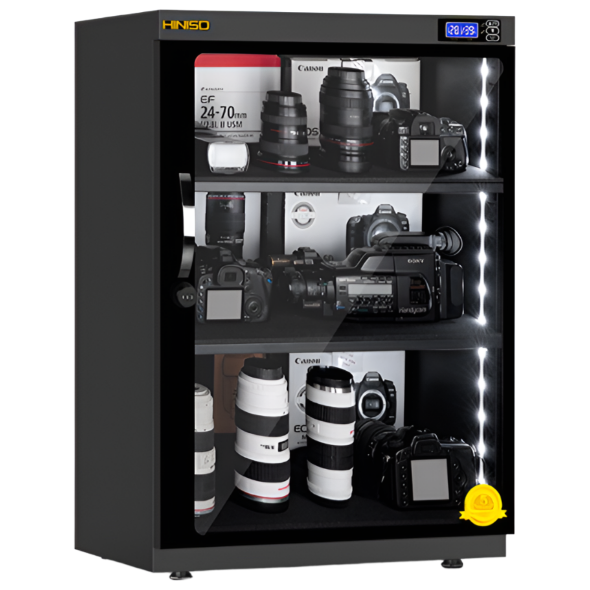 드라이셰프 실속형 카메라 제습함 전자제습 다용도 보관함 건조 촬영보조함, 1개, 230L AD-230S 411,000원