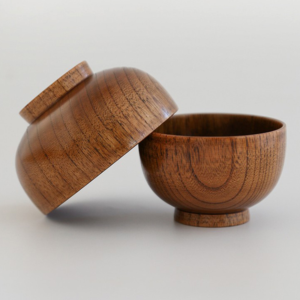 일본 가정식 전용 원목 나무 밥그릇 2개, 2개, 밥그릇 17,900원