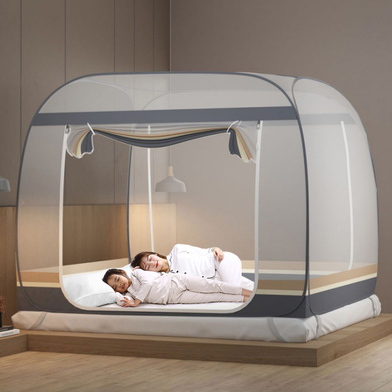 생활광장 원터치 사각모기장 침대 모기장 텐트 캠핑 대형 고급모기장 25,800원