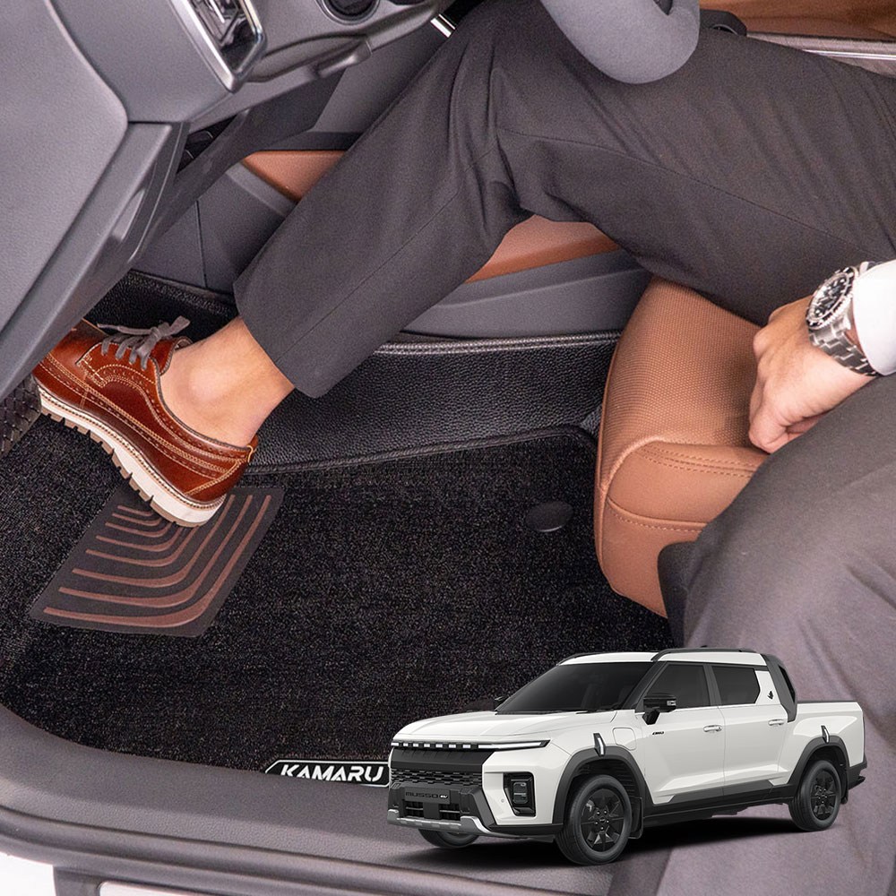 카마루 KGM 무쏘 EV 전용 듀라 입체매트1+2열 자동차 카매트 181,000원