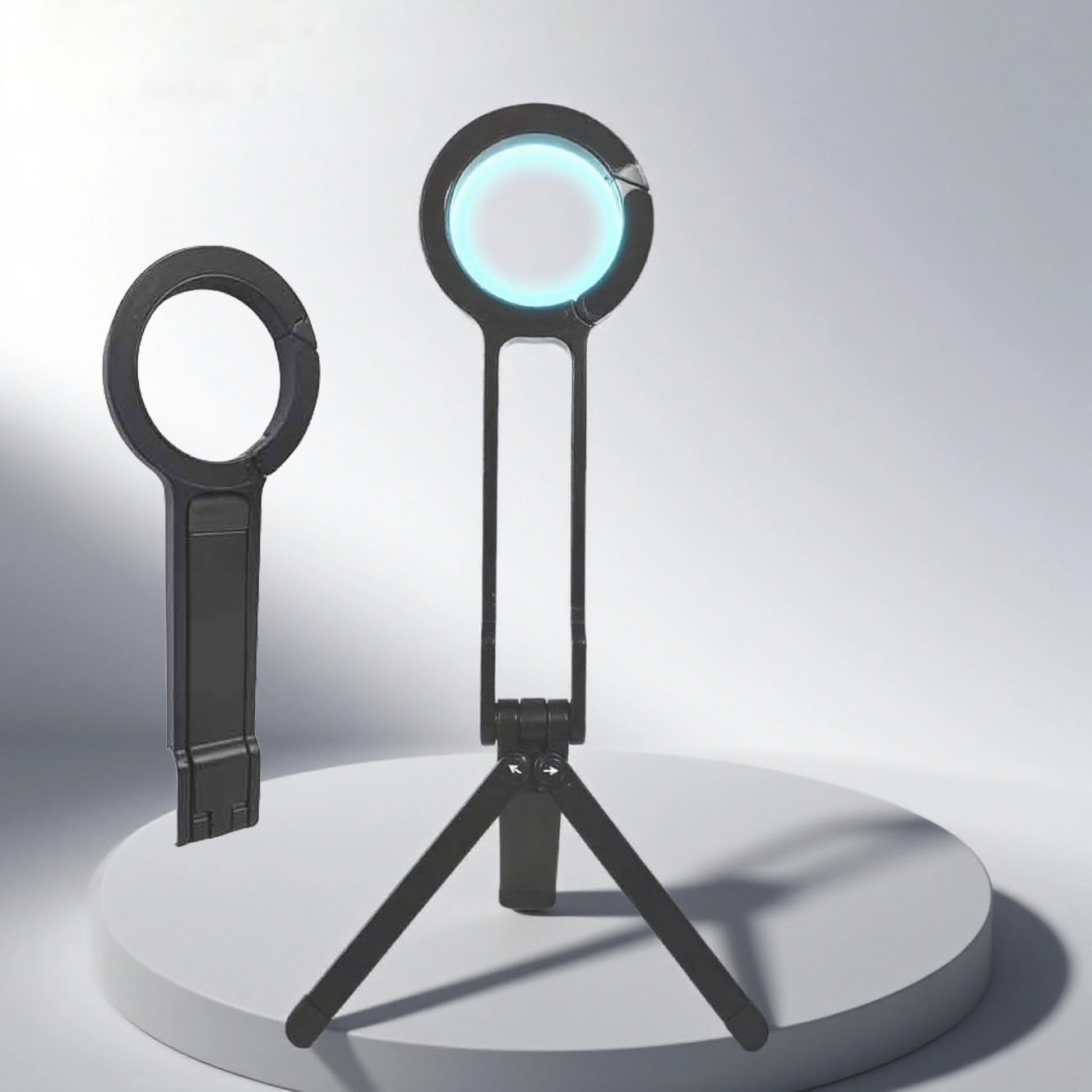 초강력 접이식 360도 맥세이프 핸드폰거치대 삼각대, 1개, 다크그레이, LK0972 16,500원