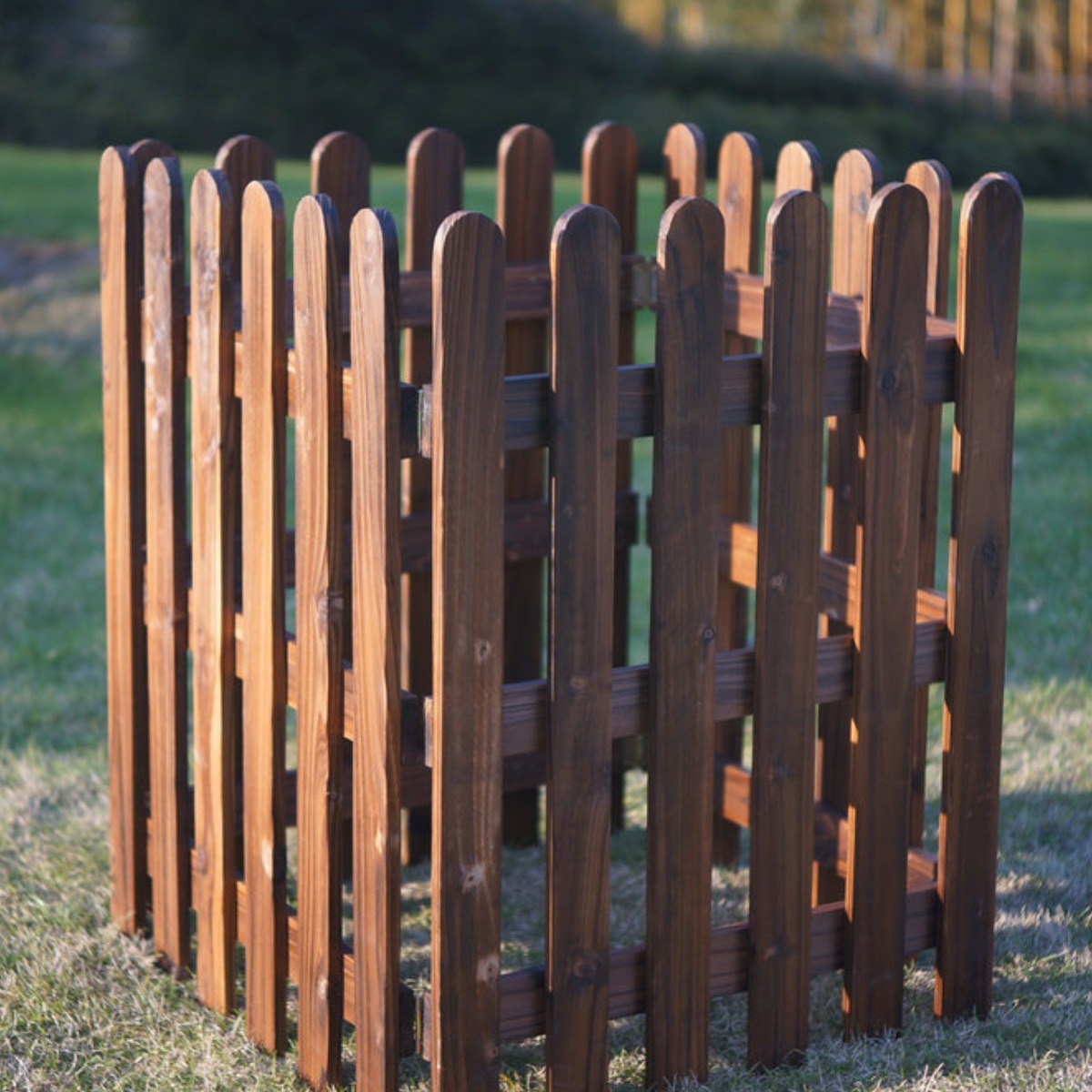 왓위셀 브라운 울타리 원목 나무 대형 우드 펜스 50cm 35,000원