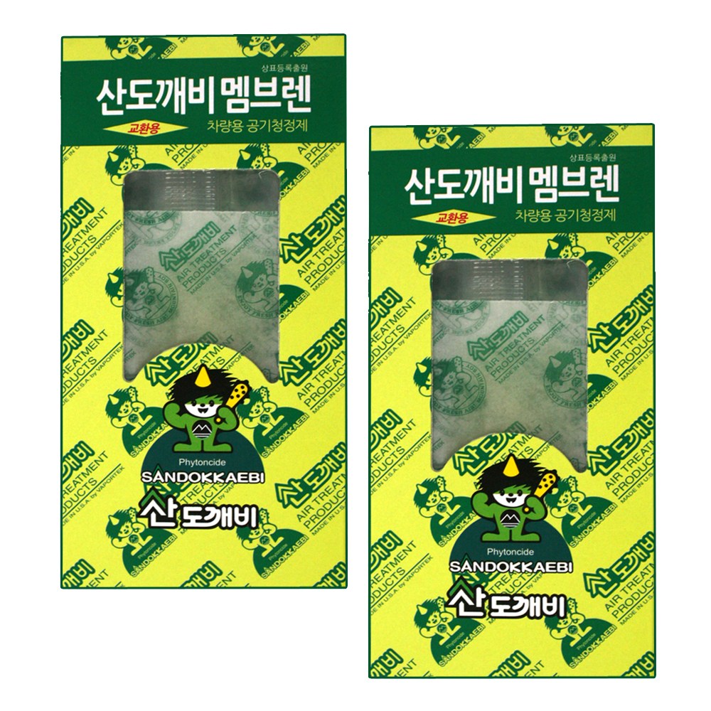 산도깨비 멤브렌 휘튼치드 차량용 교환용 맴브렌 피톤치드 9,100원