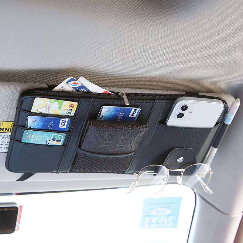 원쿡 차량용 자동차 썬바이저 카드 포켓 선글라스 안경 클립 차량 거치대 홀더 6,500원