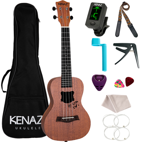 케나즈 고양이 입문용 우쿨렐레 KU23C, 콘서트, 1개 59,000원