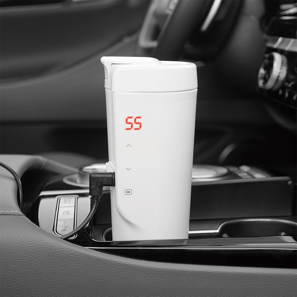 NAVEE NV123-SC4500 차량용 스마트텀블러 커피포트 시거잭 터치식 온도조절 화이트 78,900원