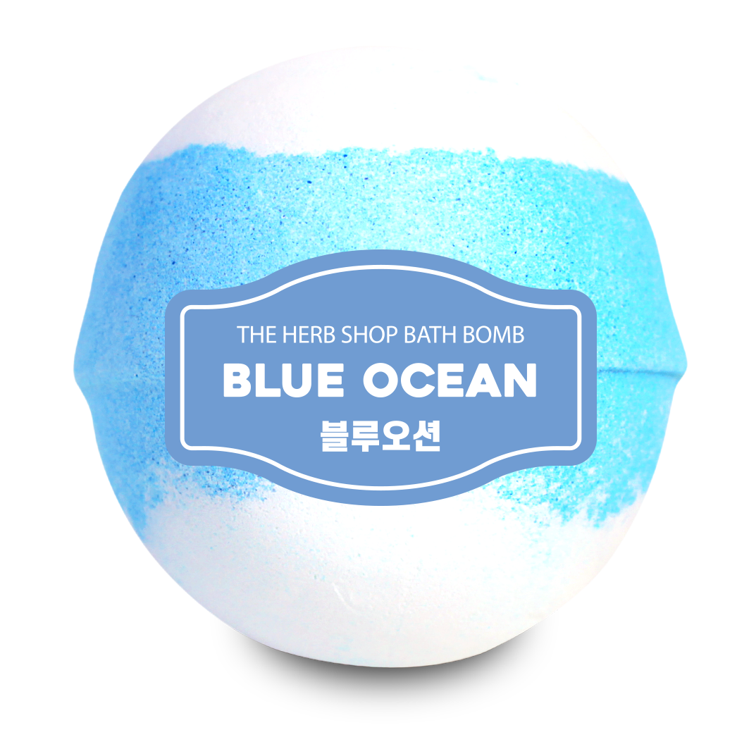 원형 배쓰밤 - 블루오션, 1개, 100g 4,600원