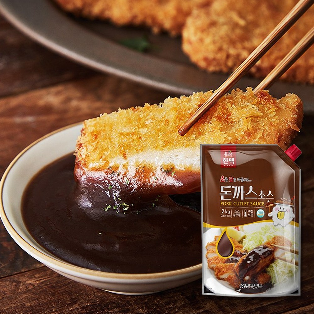 한맥 브라운돈까스소스, 5개, 2kg 41,900원