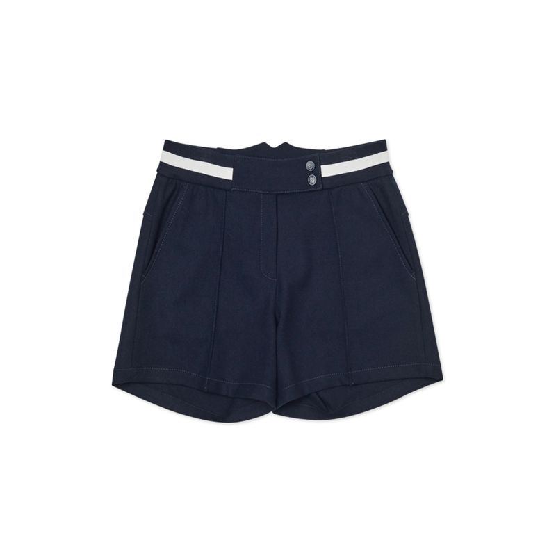 세인트나인 여성 허리밴드 디테일 반바지 NAVY 108,890원