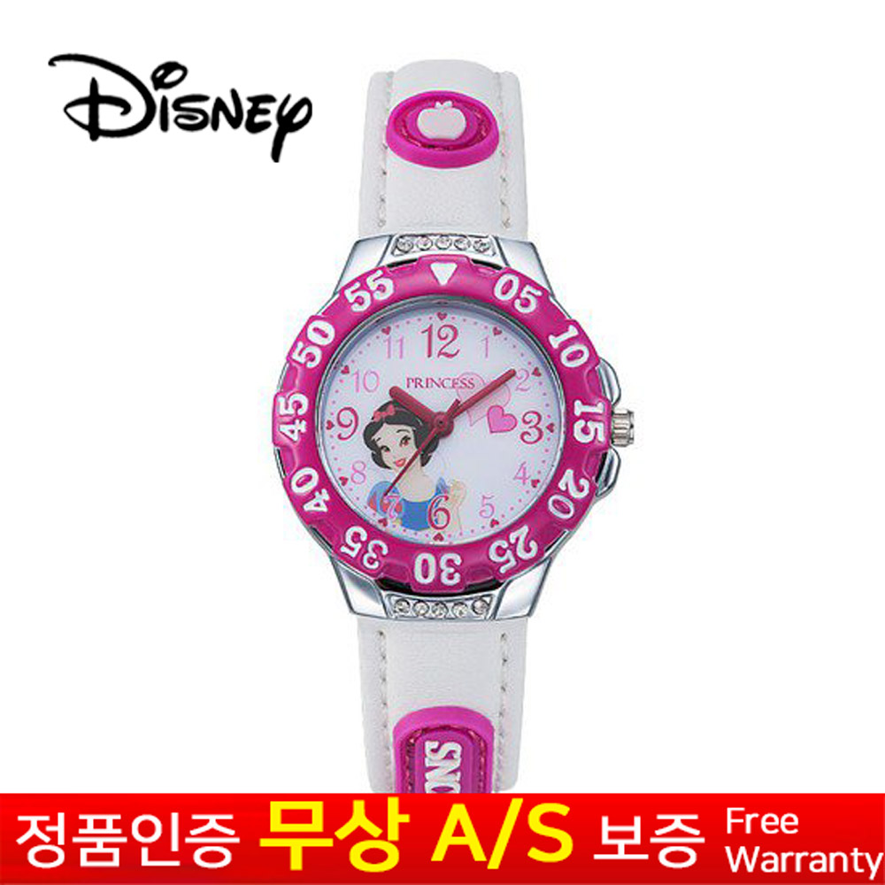 (디즈니) DISNEY [한국본사정품][무상AS] 여자여성학생아동어린이 디즈니 백설공주 손목시계 OW089SW 39,800원