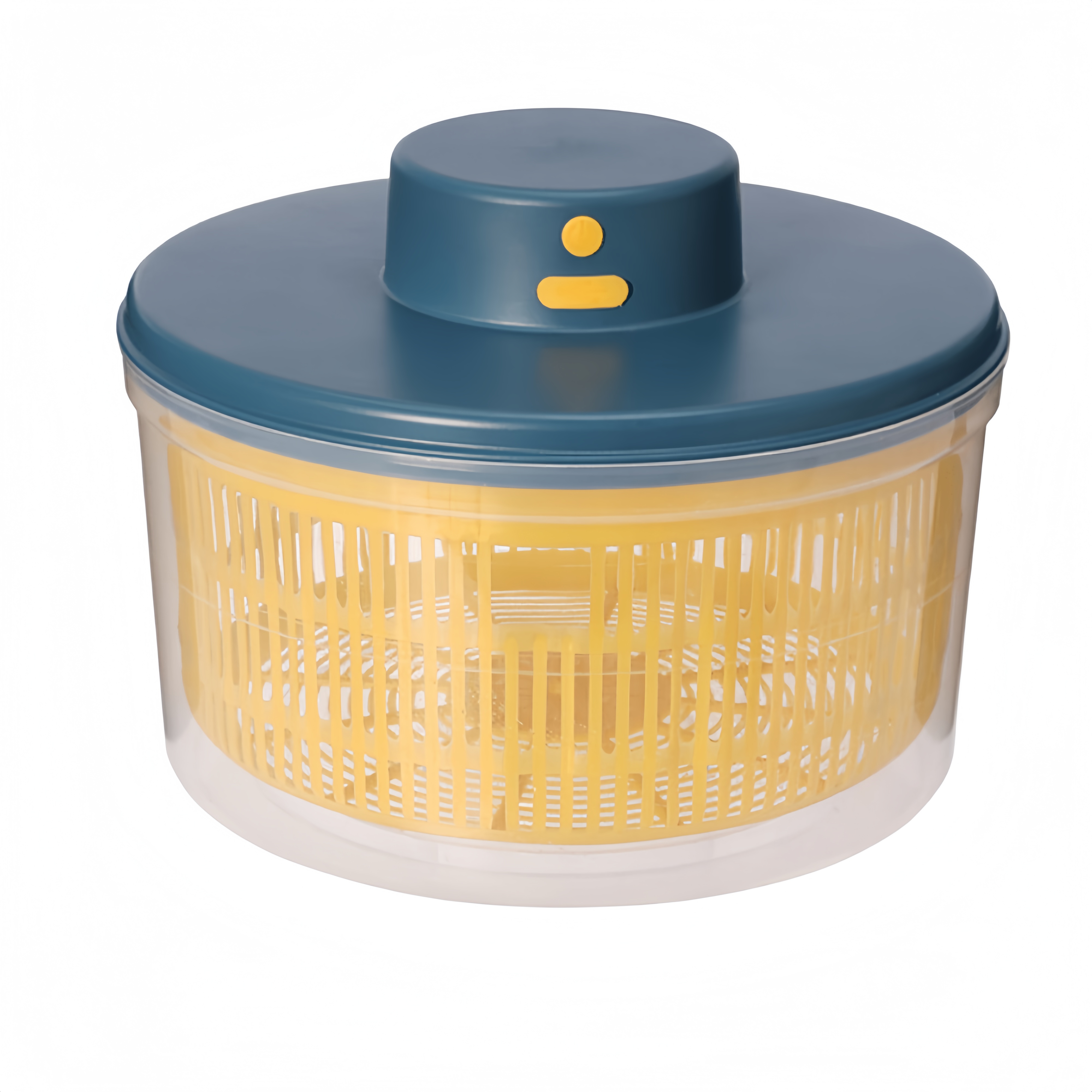 이슬빛 대용량 야채 탈수기 자동 가정용 다용도 버튼식 채소 과일 스피너, 1개, 네이비 26,550원