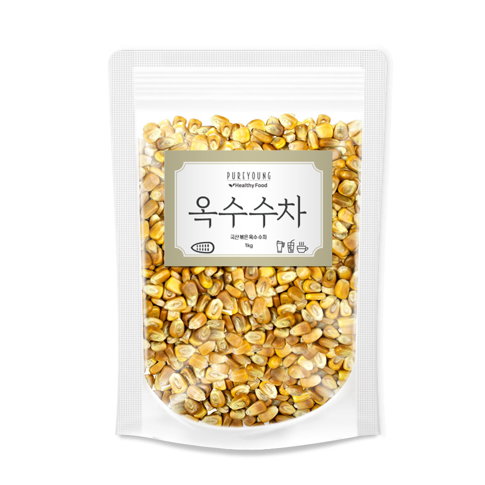 퓨어영 볶은 옥수수차 1kg 9,900원