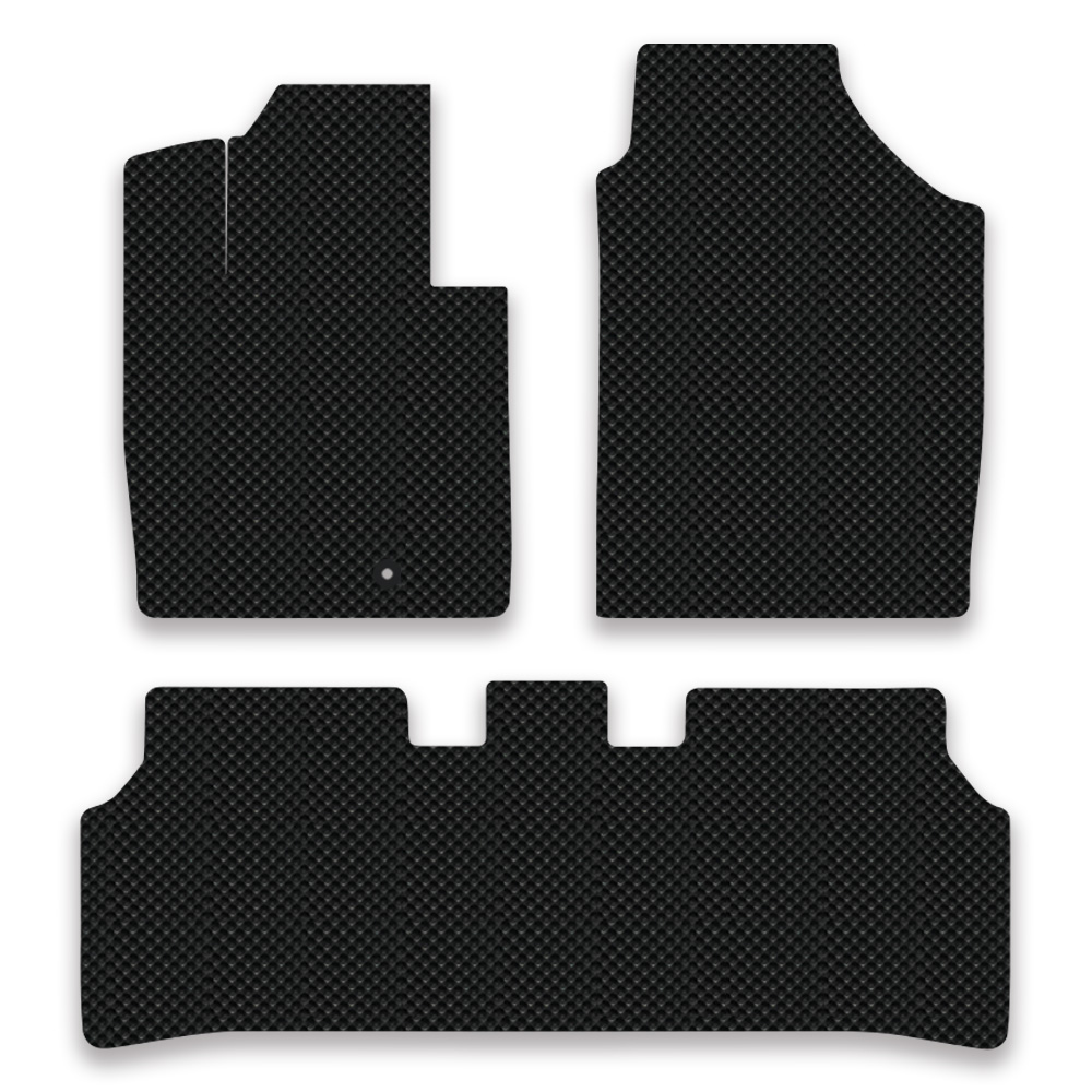 DXSOAUTO 캐스퍼 일렉트릭 전용 3D 엠보싱 차세대 고무매트 1열2열 세트, 블랙, 69_3 캐스퍼 일렉트릭 [오르간 페달] 59,000원