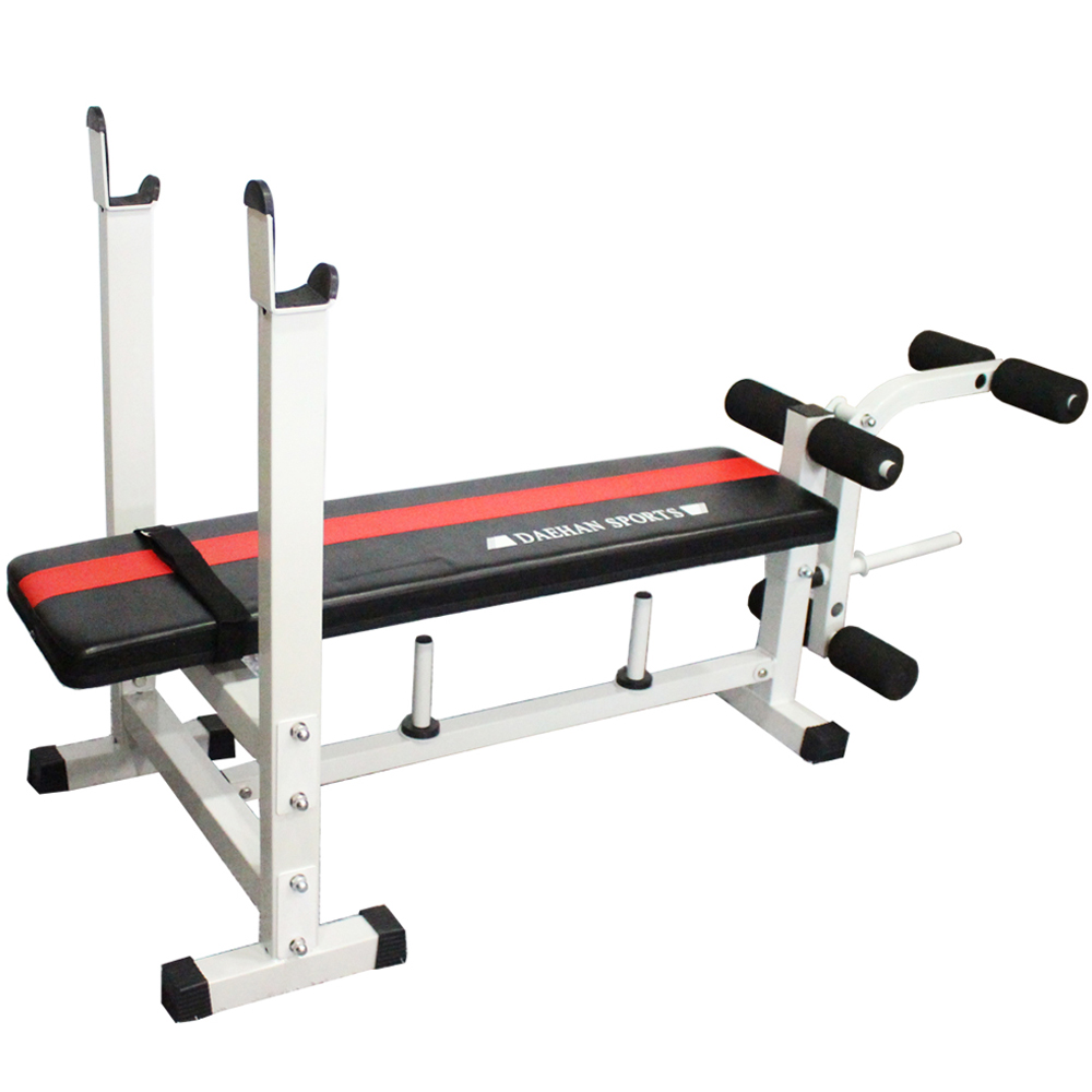 대한스포츠 레그 벤치프레스 레그 베어링 장착 하이폴리 암컬 기능 별도구매 하여 장착 가능함, 혼합색상 129,900원
