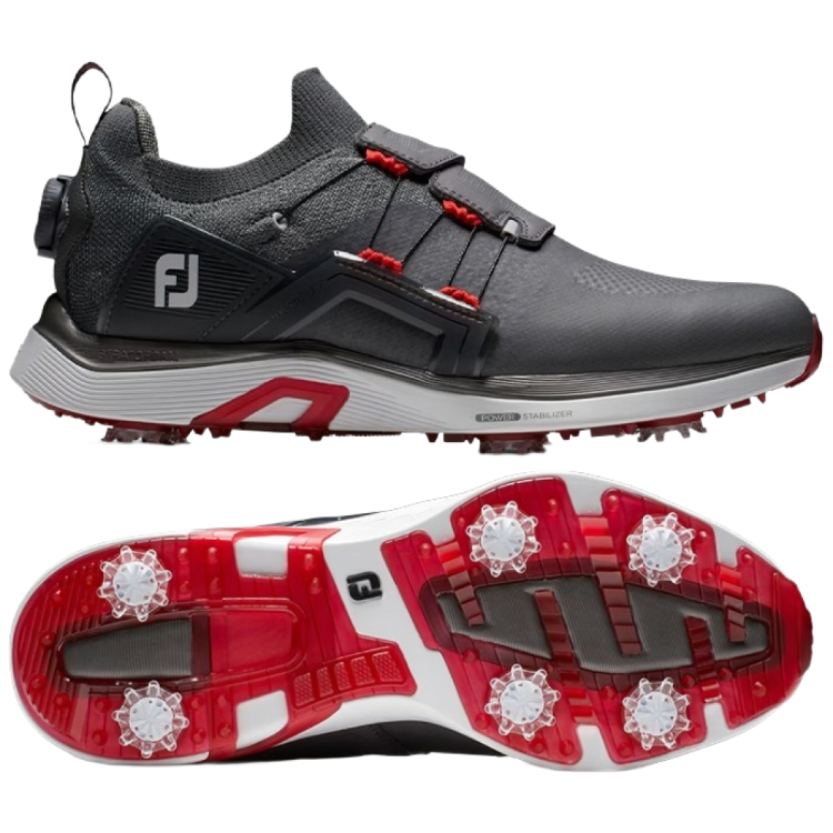 풋조이 남성 하이퍼플렉스 보아 골프화 - 51045 차콜레드 163,900원