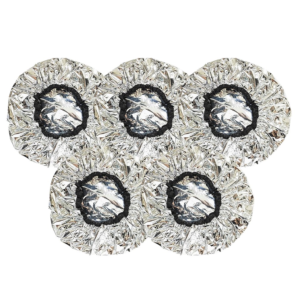 물미역머리결 은박 두꺼운 헤어캡 셀프 트리트먼트 헤어팩 전기모자 대신 자가발열, 5개, 은색 7,900원