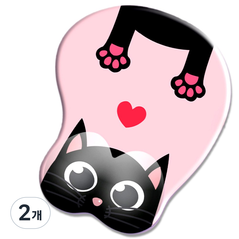 올오브홈 손목보호 캐릭터 3D 마우스패드 귀여운 일체형 손목받침대 쿠션 17,790원