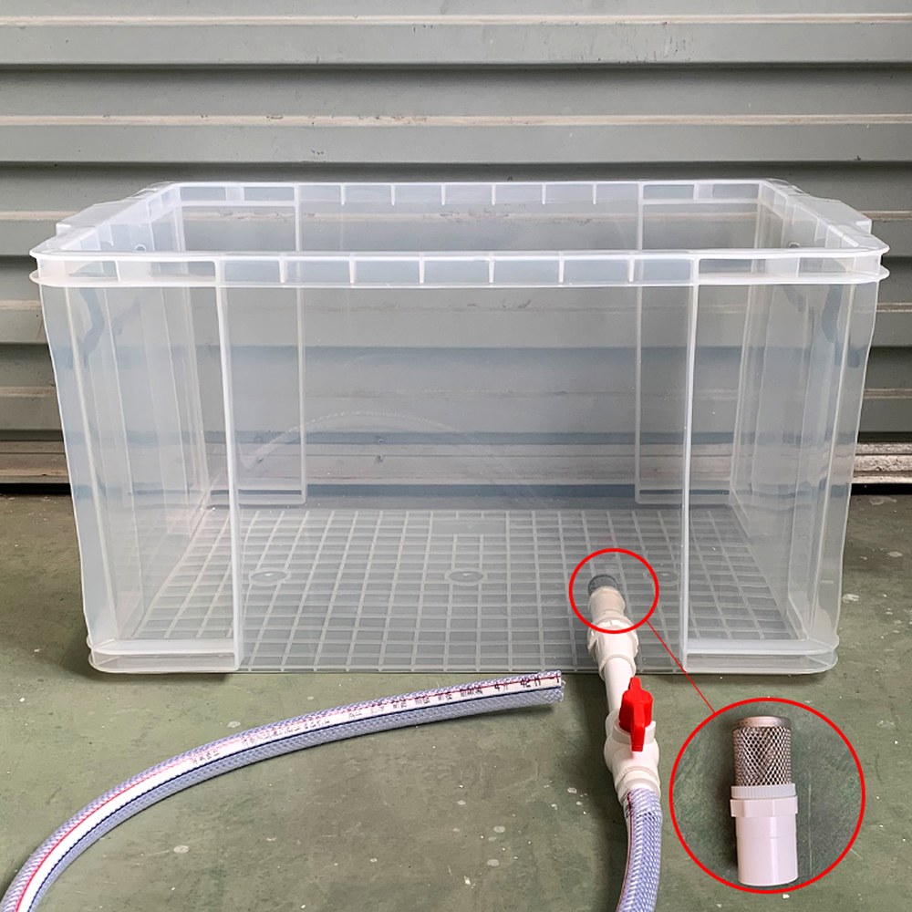 플라스틱수조 거북이 쉼터 사육장 상자 케 높이 빈 80형 고투명형 육지 55,100원