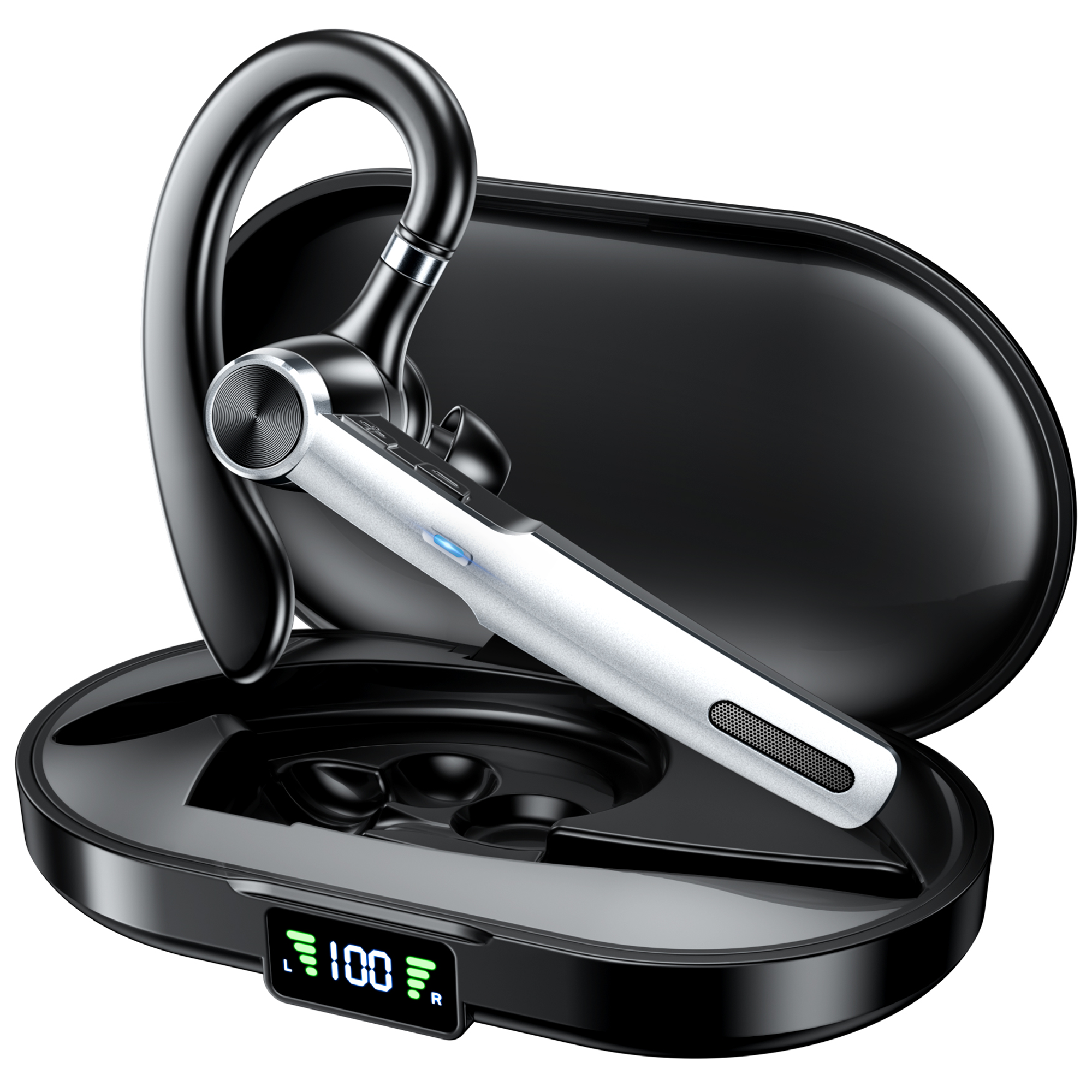 보보조조 무선 고음질 통화 노이즈캔슬링 AI ENC 귀걸이형 블루투스 이어폰 29,900원