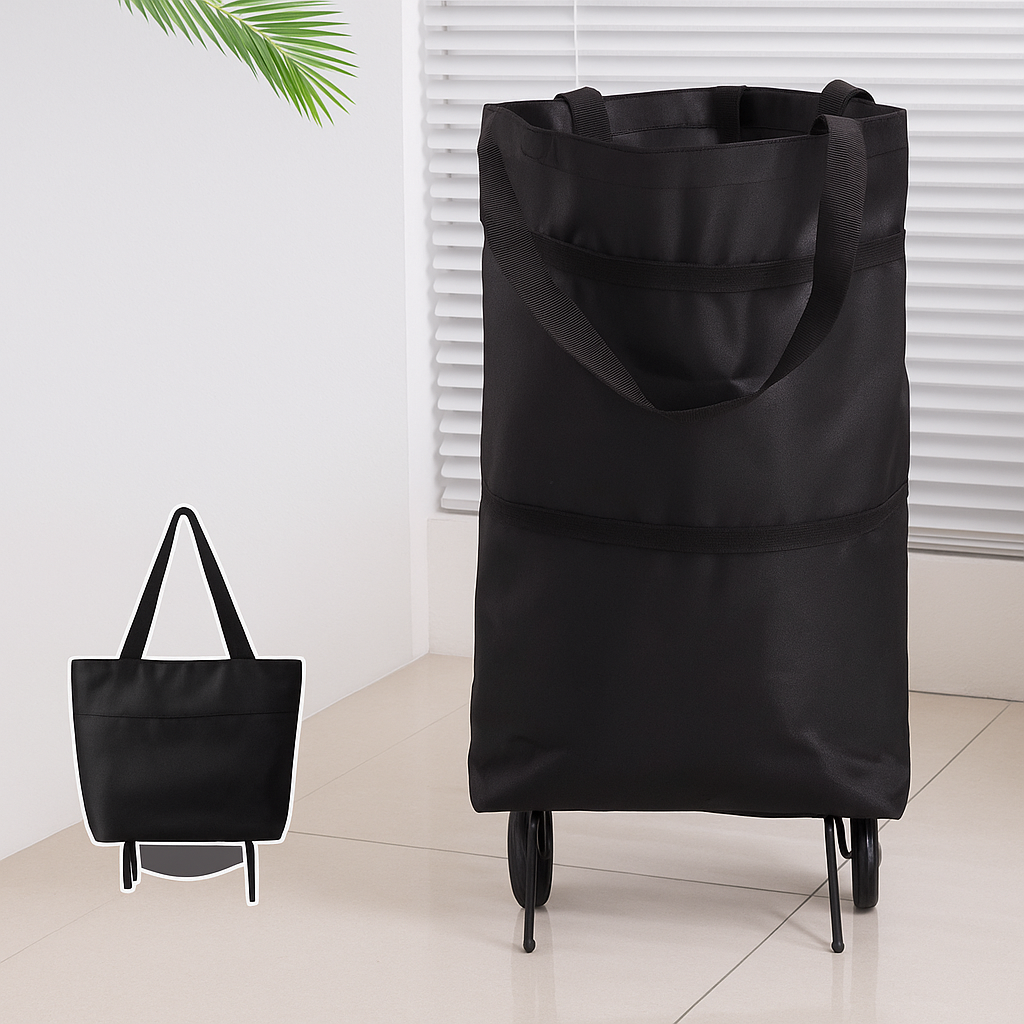 휴대용 접이식 쇼핑카트 가벼운 바퀴형 장바구니 손수레 8,300원