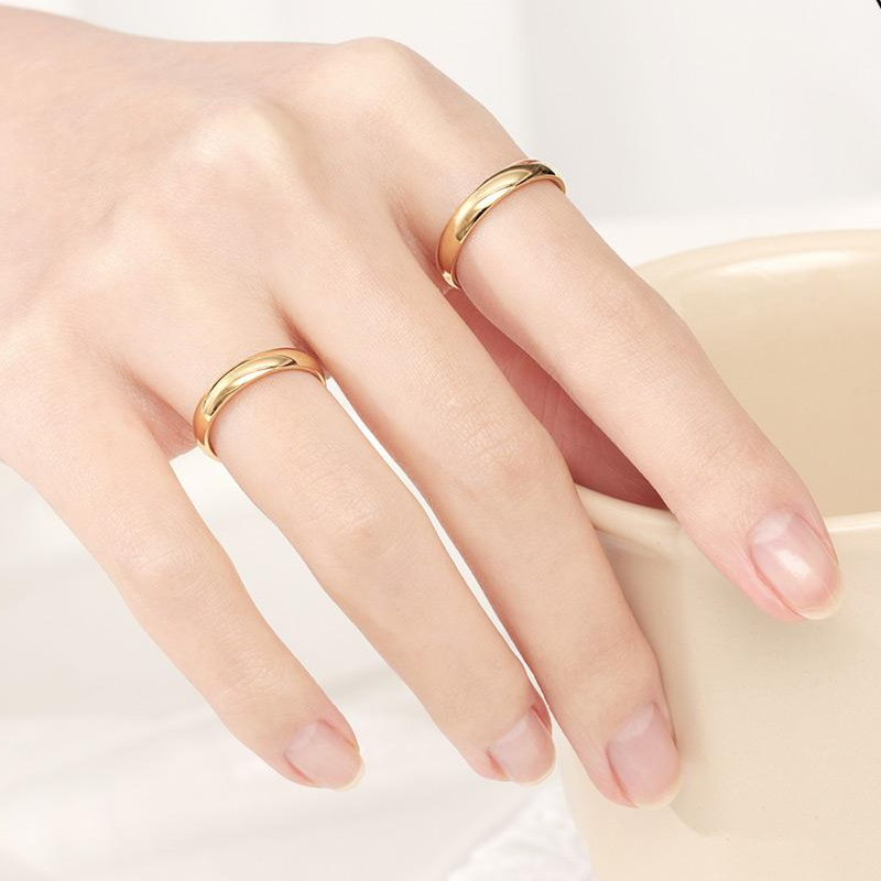 VARAM [1+1] 써지컬 3mm 더블 가락지반지 9,900원