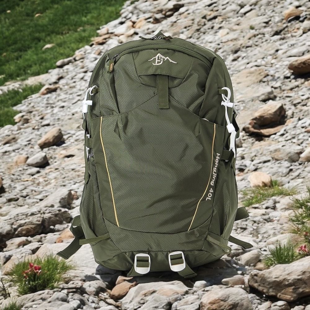 마운틴탑 방수 캠핑 등산가방 배낭(40L) (그린) 56,840원