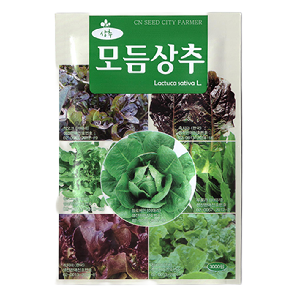 청농 모듬상추 씨앗 3000립, 1개 4,390원