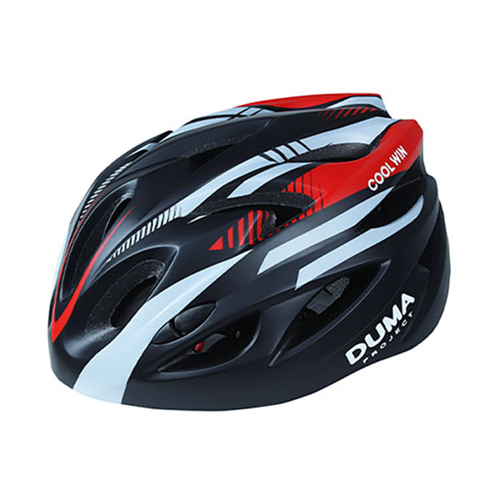 듀마 쿨윈 자전거 헬멧, 블랙레드(XL), 1개 26,000원