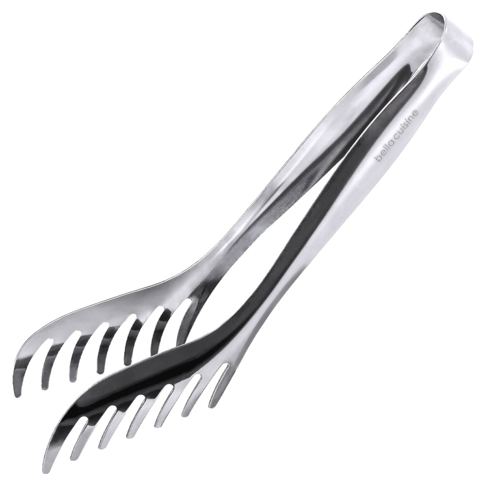 벨라쿠진 24cm 스텐 304 파스타 샐러드 집게 포크형 서빙 요리집게 9,900원