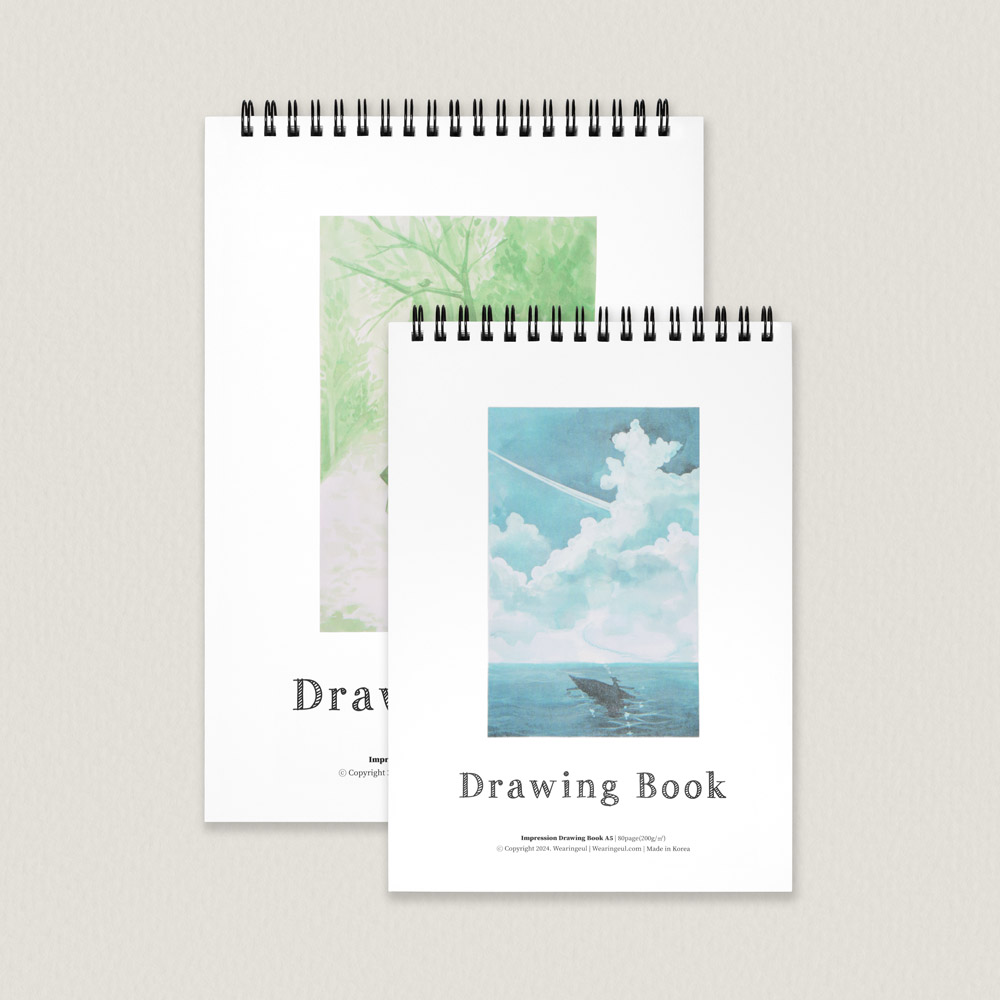 글입다 Impression 임프레션 드로잉북 2종, A5 11,800원